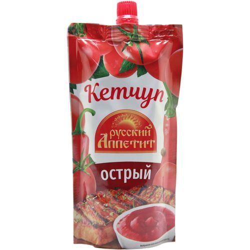 Кетчуп Острый 250гр РУССКИЙ АППЕТИТ, 5 ШТ #1