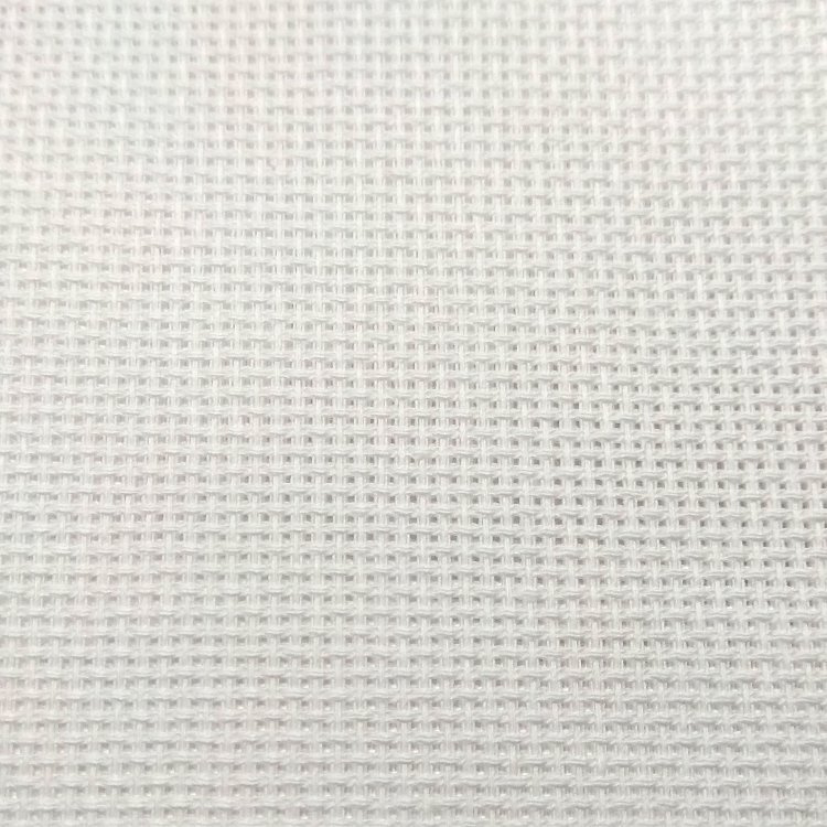 Канва хлопок для вышивания №14, 100х150 см, цвет: белый #1