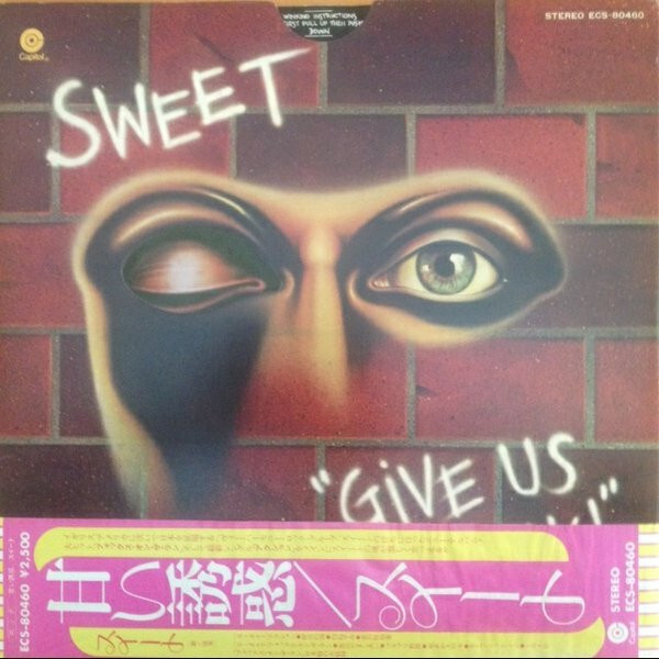 Виниловая пластинка Sweet - Give Us А Wink (Япония) LP #1