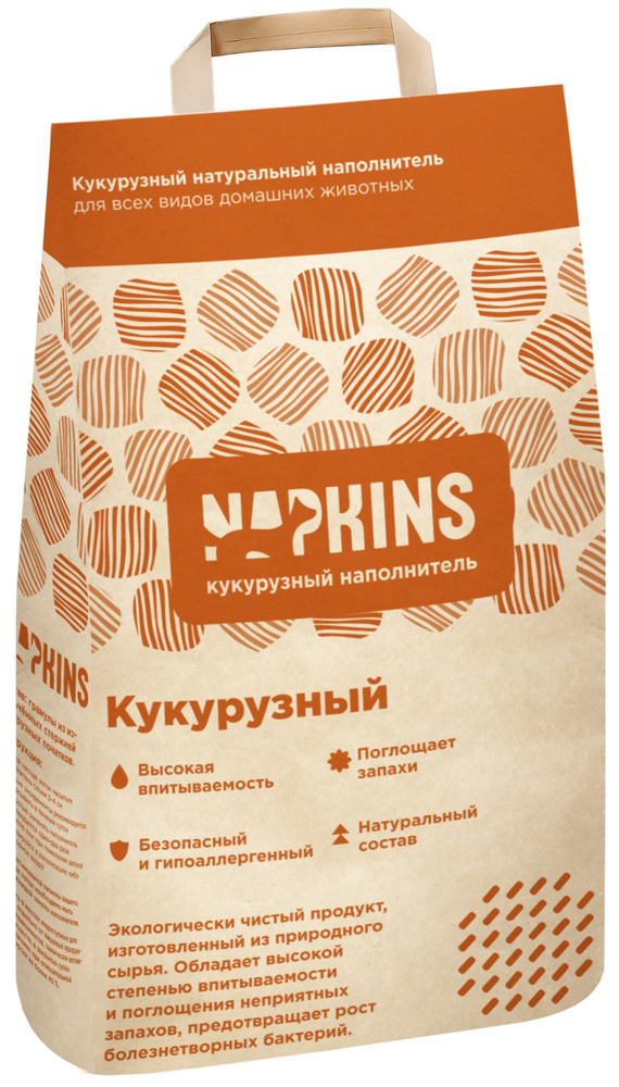 NAPKINS кукурузный наполнитель, 4.2 л #1