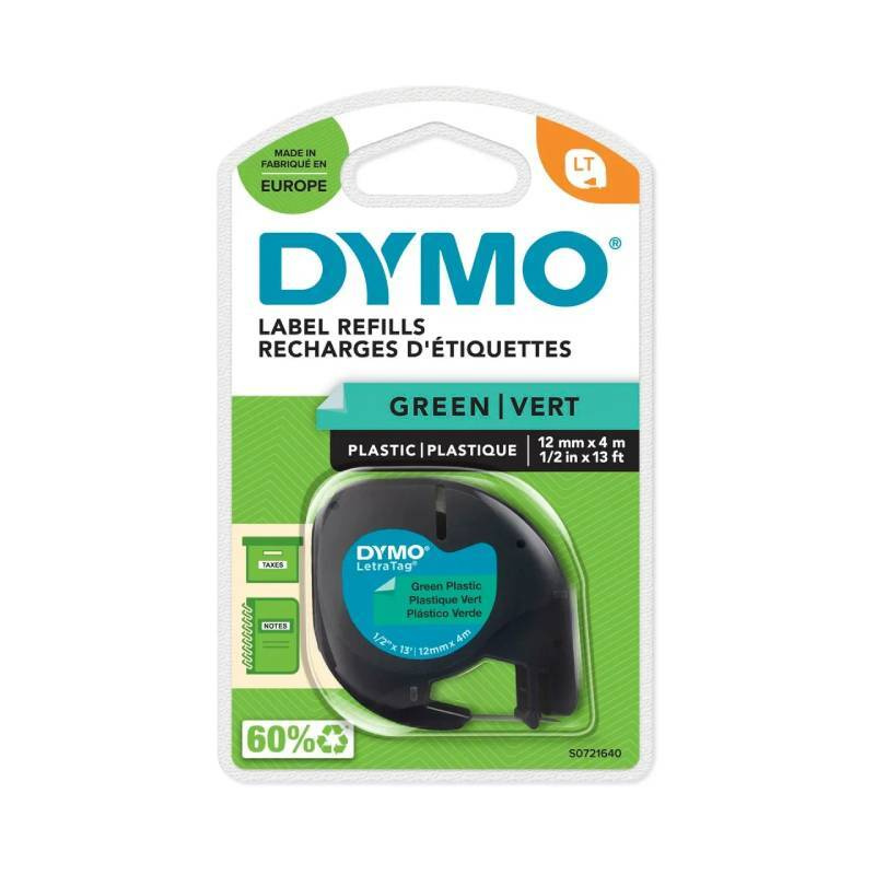 DYMO Картридж, оригинал, Зеленый (green), 1 шт #1