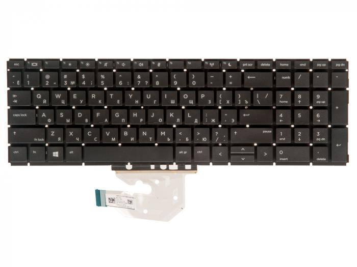 Клавиатура / Keyboard для ноутбука HP ProBook 450 G6, 455 G6, 450R G6, 450 G7, 455 G7 черная  #1