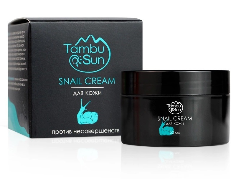 Крем для кожи натуральный Snail face cream , "Против несовершенств", TambuSun, 50 мл  #1