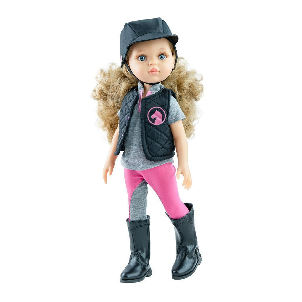 Кукла пупс для девочки Paola Reina 32см Карла наездница, виниловая (04661)  #1
