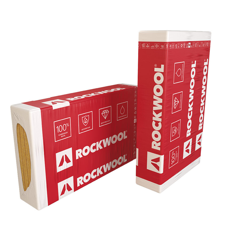 Шумоизоляция Rockwool Флор Баттс 100х600х1000 мм 1,2 кв.м #1