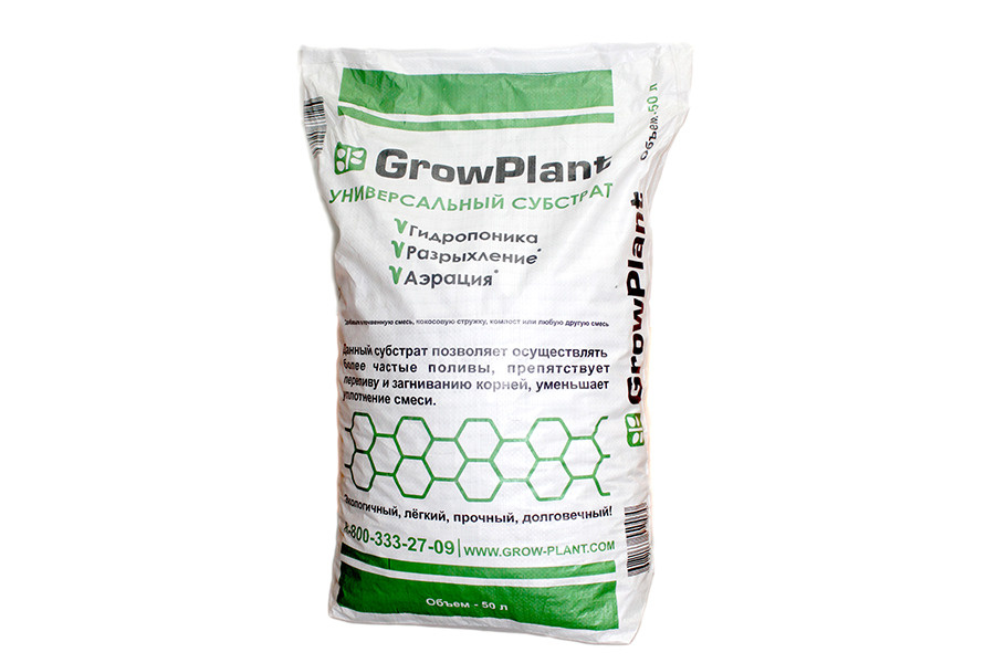 Пеностекло для растений GrowPlant фр. 5-10мм 50л.Субстрат для выращивания гидропоники Грунт гидротон, #1