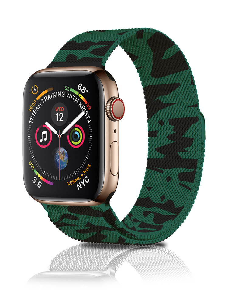 Ремешок для Apple Watch 38 mm 40 mm 41 mm металлический Миланская петля  #1