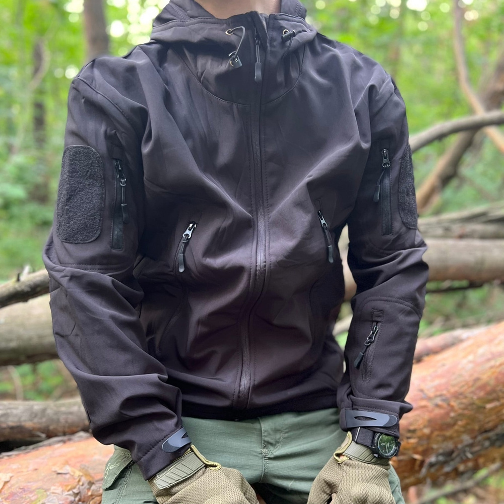 Куртка мужская Unstoppable , демисезонная, softshell, мотокуртка, ветровка, анорак, бомбер, непромокаемая #1