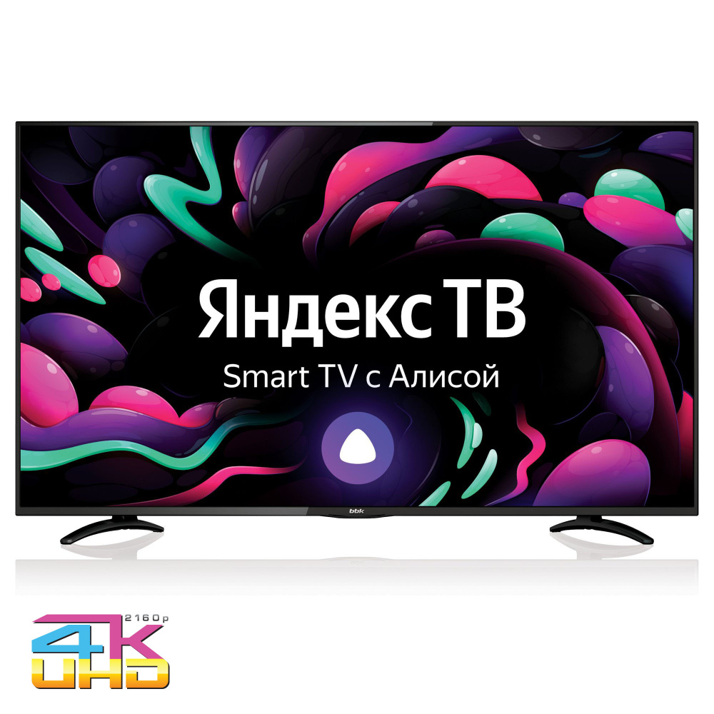 BBK Телевизор 50LEX-8289/UTS2C 50" 4K UHD, черный #1