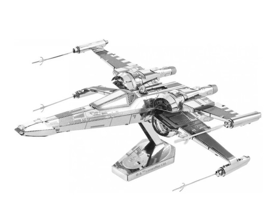 3D конструктор / Сборная модель / Металлический конструктор / Звездные Войны - Истребитель X-wing  #1