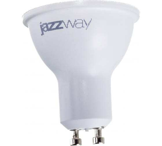 Jazzway Лампочка светодиодная LED 7w GU10 4000K 230 50 Jazzway 5019003 (7шт.в упак.), 7 шт.  #1