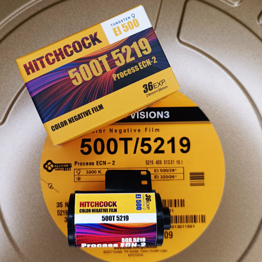 Фотопленка Hitchсock 500T Kodak vision3 цветная кино-фотопленка 35мм  #1
