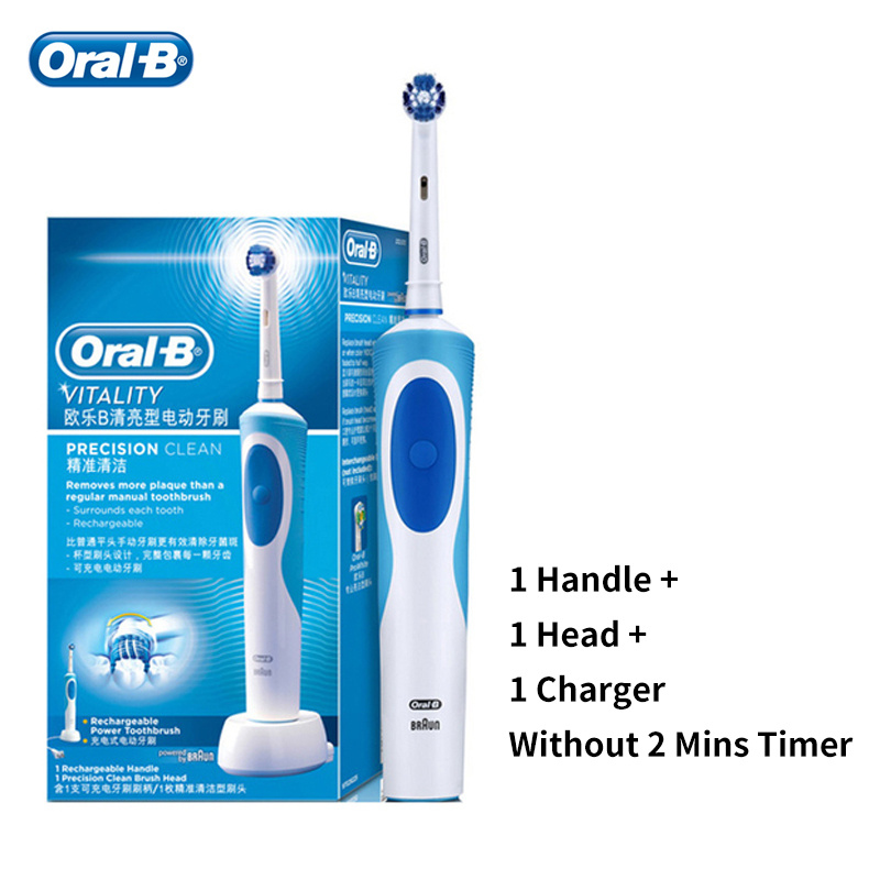 Oral-B Электрическая зубная щетка Oral-B D12 Vitality Электрическая зубная щетка, синий, темно-синий #1