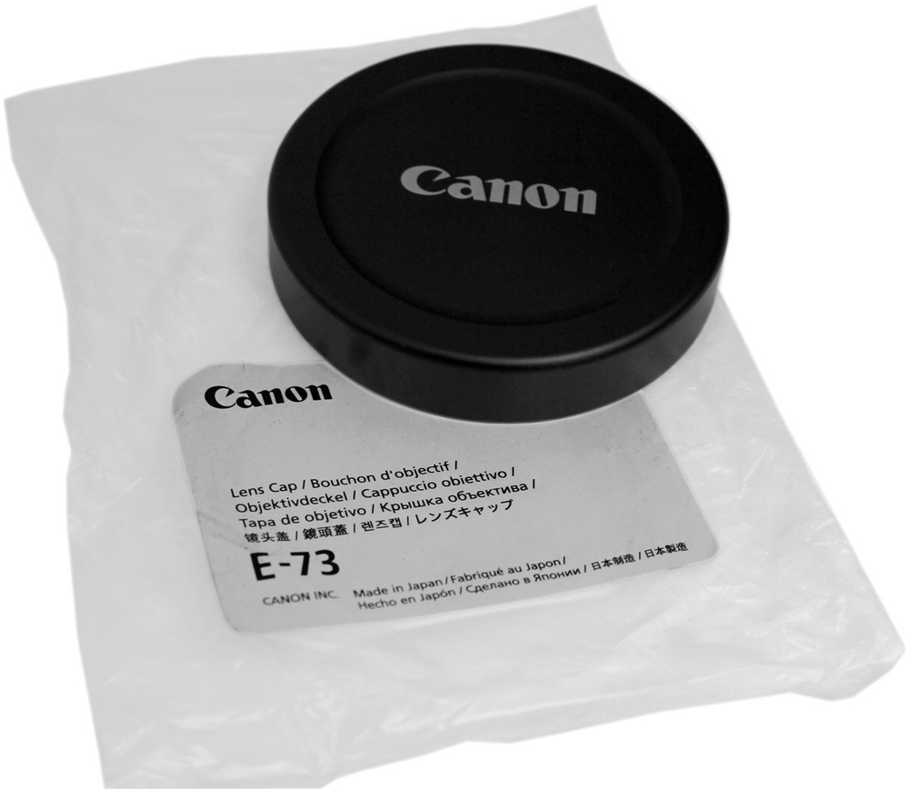 Крышка Canon Lens Cap E-73 для объективов 73мм (2730A001) передняя, металлическая  #1