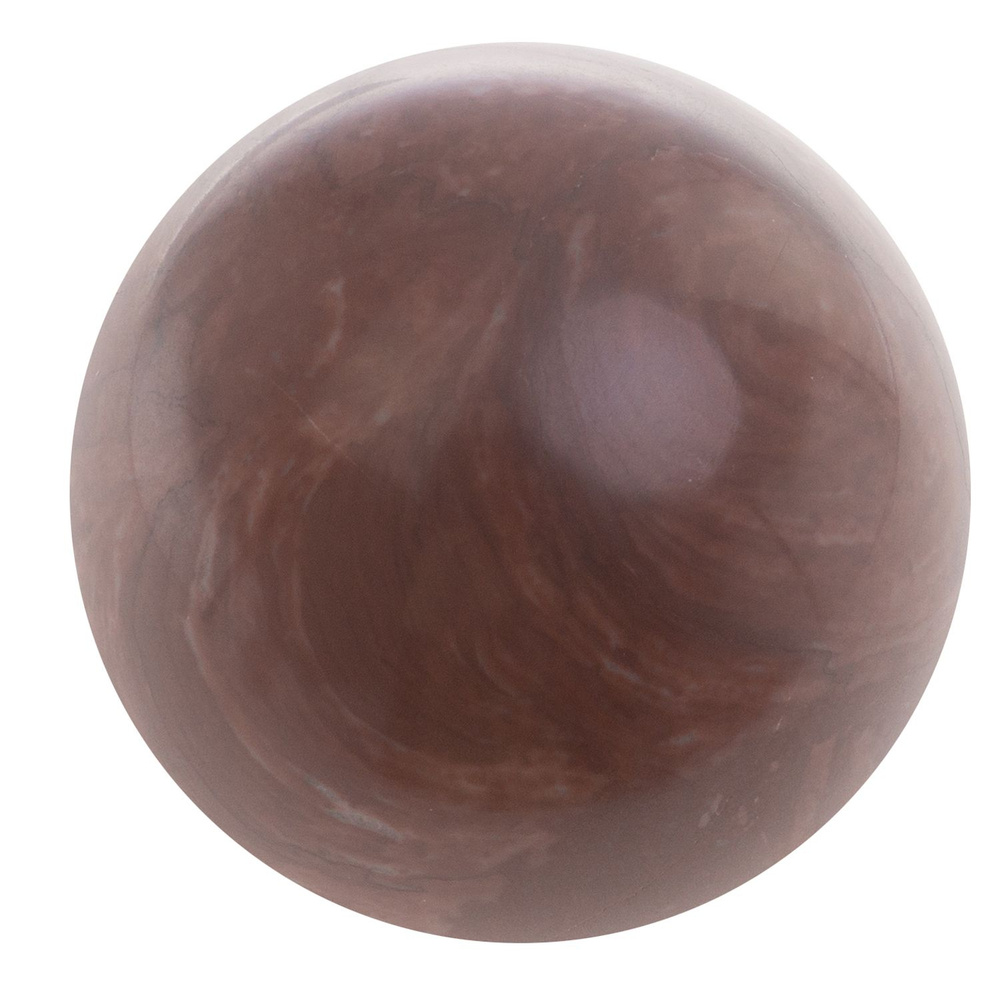 Шар из лемезита 4,5 см / шар декоративный / шар для медитаций / каменный шарик / сувенир из камня  #1