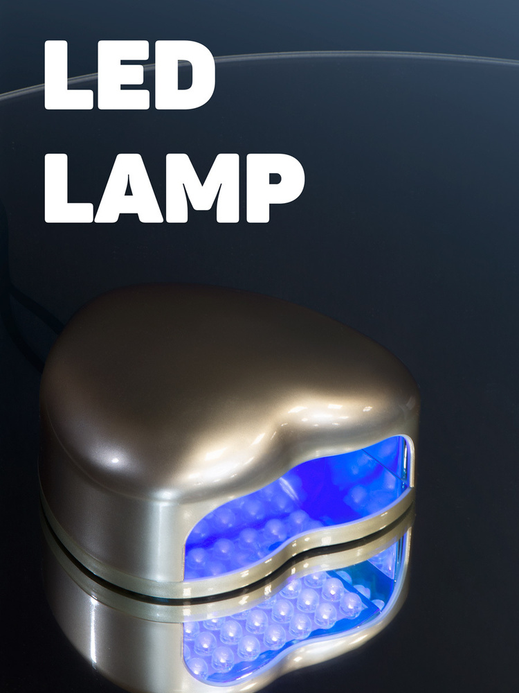 IRISK Мини-лампа для маникюра/ лампа для сушки ногтей ABC, LED 3 ВТ  #1