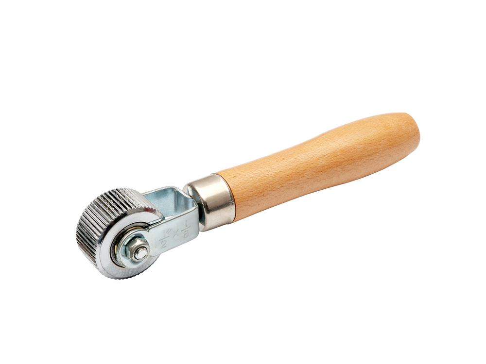 Ролик прикаточный для шумо/виброизоляции 21мм деревянная ручка  #1