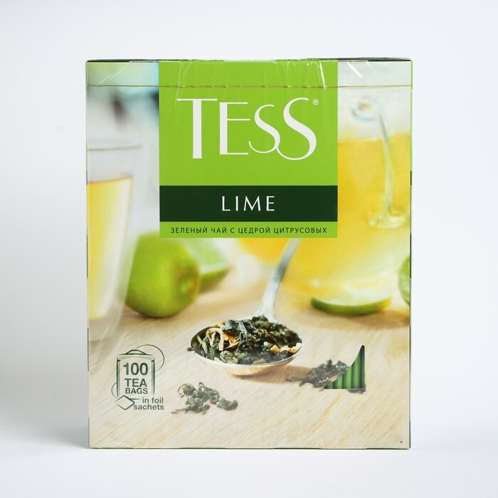 Чай Tess Лайм, с добавками, 100 х 1,5 г #1