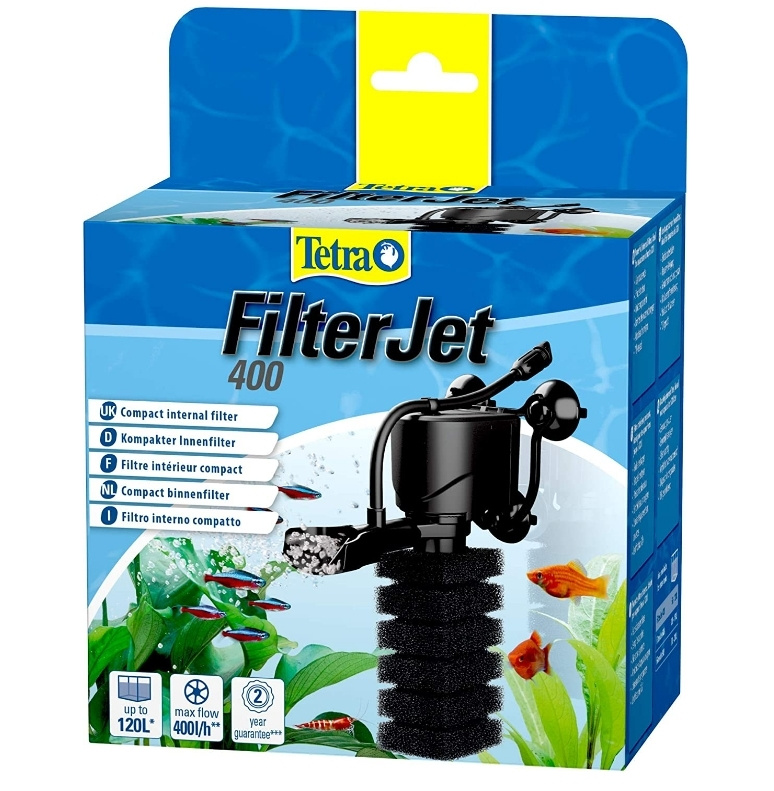 Tetra Фильтр внутренний FilterJet 400 компактный для аквариумов 50-120л 400л/ч 4Вт  #1
