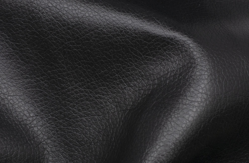 Пленка самоклеящаяся под кожу для салона автомобиля, декора и рукоделия, черная 152х70 сантиметров  #1