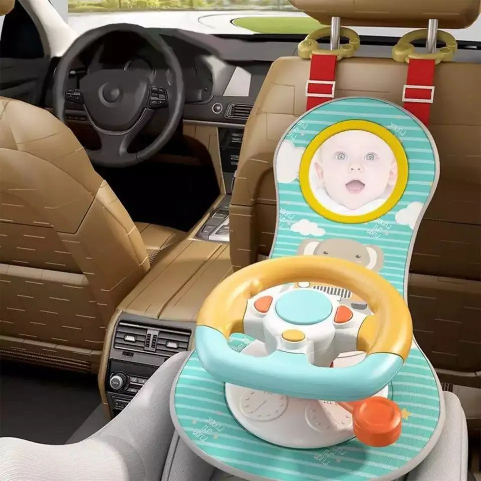 Интерактивная игрушка руль детский