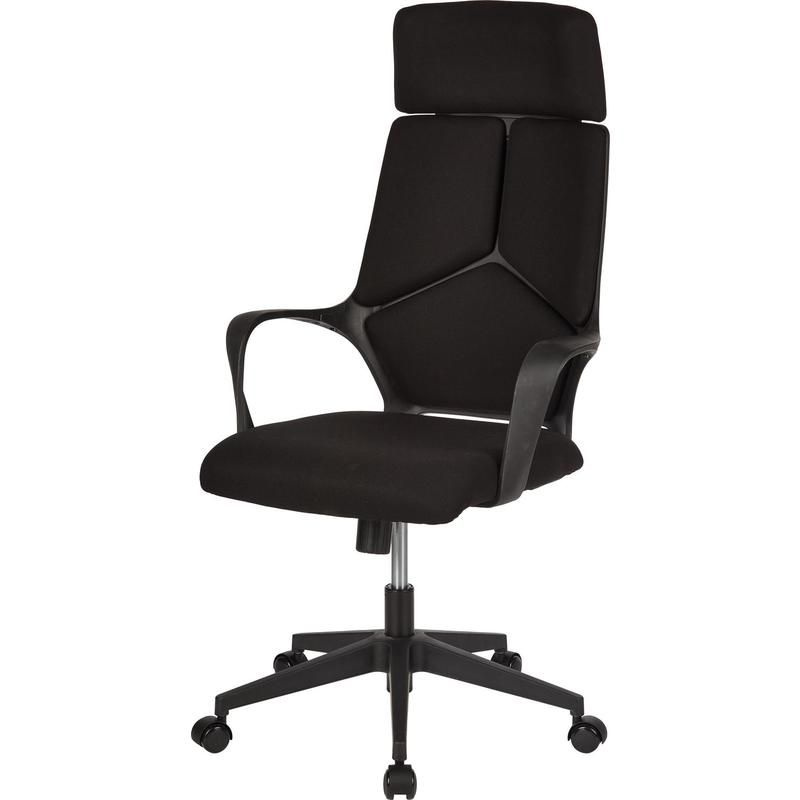 Кресло BN_Y_EСhair-680 TS ткань черный, пластик черный #1