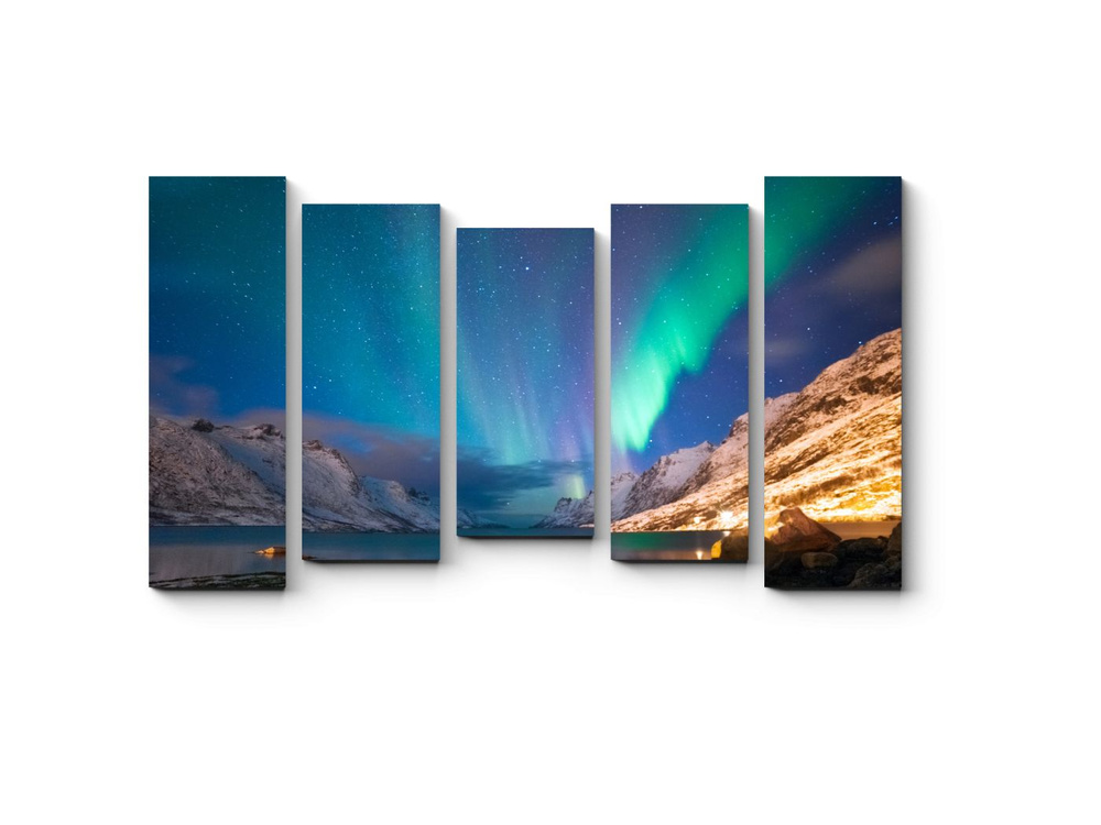 Модульная картина Волшебная ночь - купить по выгодной цене в интернет ...