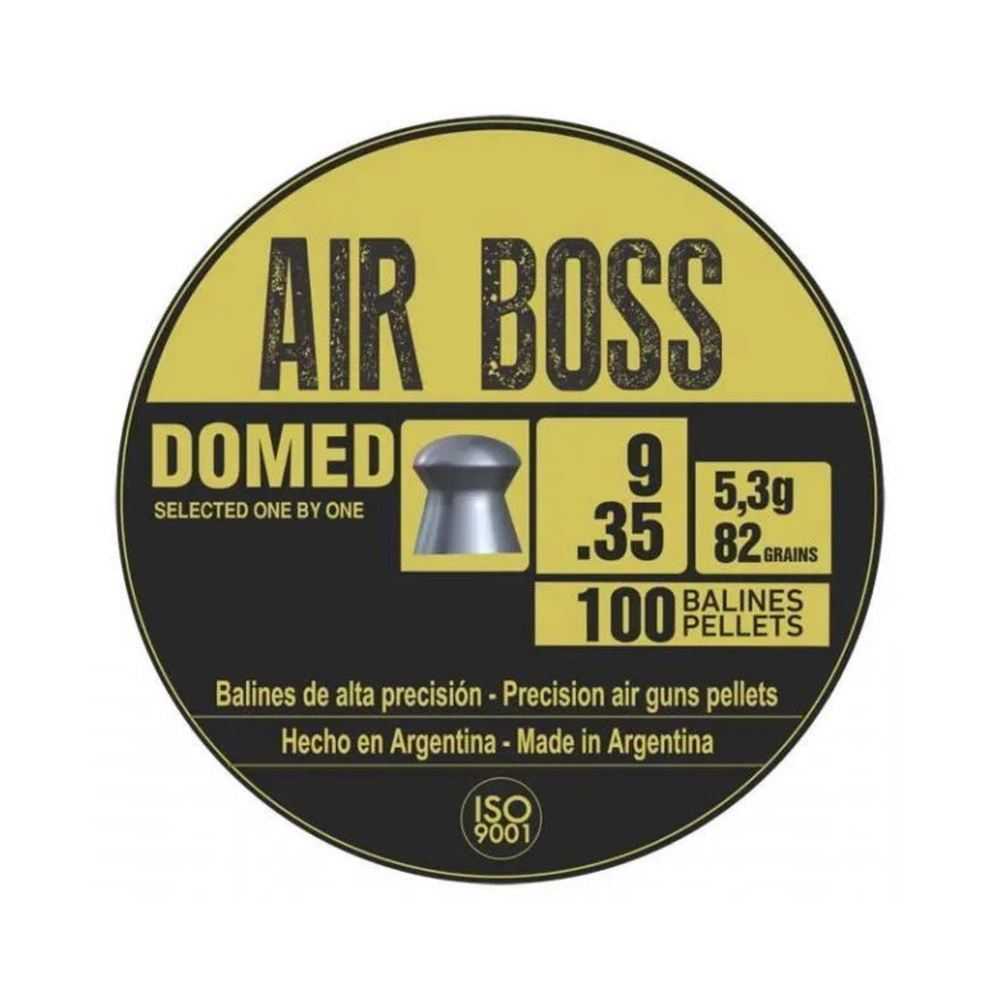 Пули Apolo Air Boss Domed 9,0 мм, 5,3 г (100 штук) #1