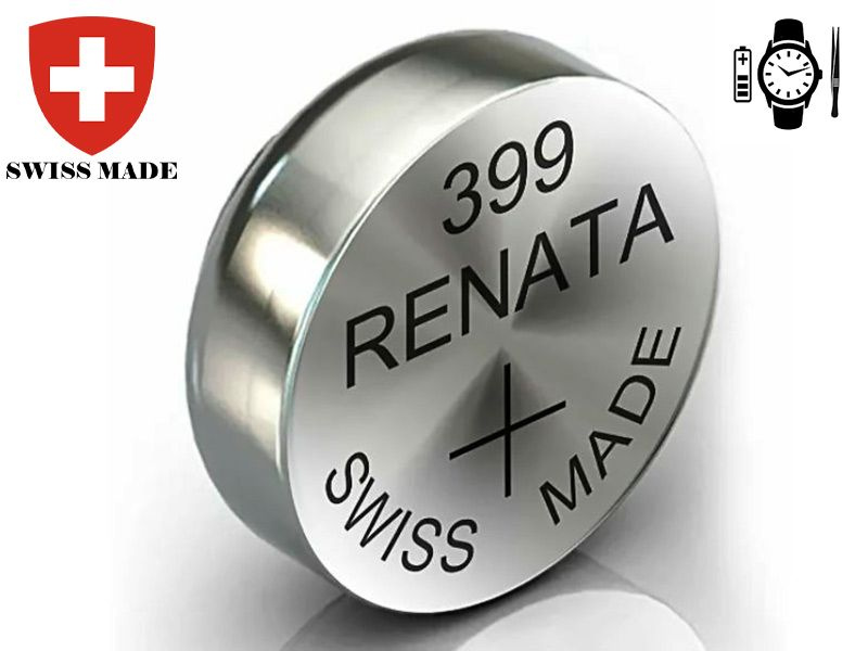 Батарейка для часов Renata 399 (SR927SW) #1