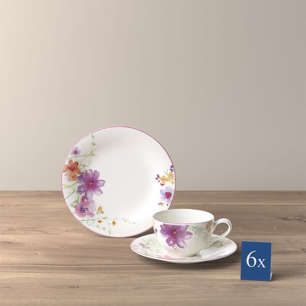 Villeroy & Boch Mariefleur Basic Kaffeeservice 18-teilig Кофейный сервиз Mariefleur Basic 18 предметов #1