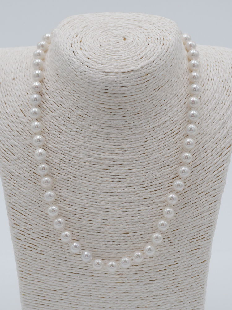 Ожерелье колье для женщин с жемчугом на шею украшение #1