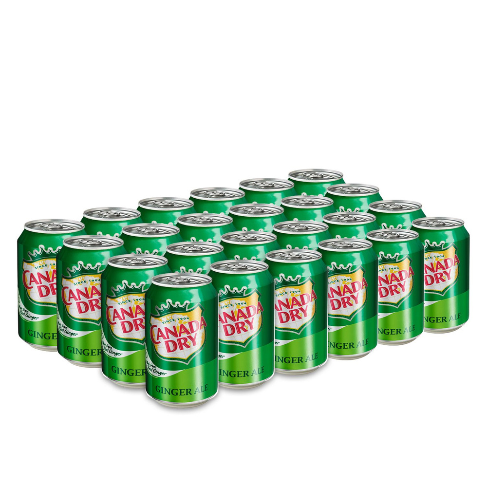 Canada Dry Ginger Ale 0,35л./24шт. Канада Драй #1