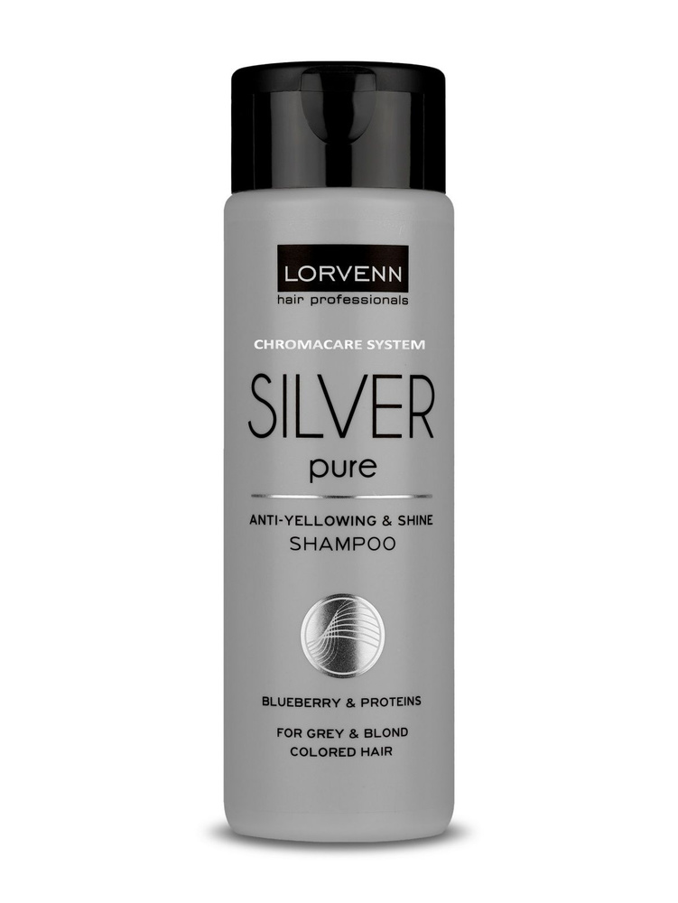 LORVENN HAIR PROFESSIONALS Шампунь SILVER PURE для блондированных волос 300 мл  #1