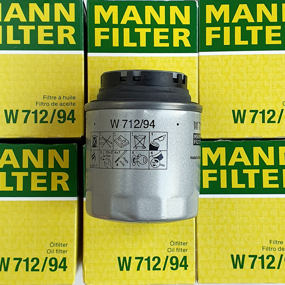 Фильтр масляный  Mann W71294, FILTER W712/94 Оригинал #1