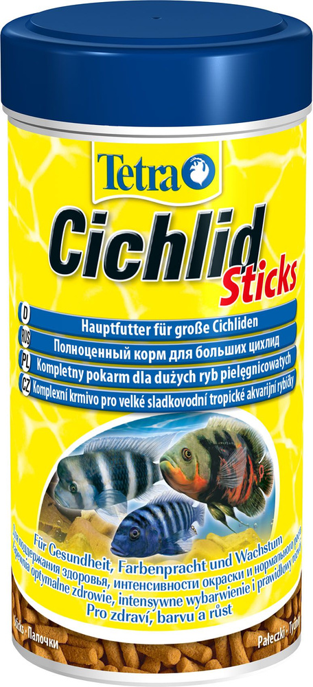 Tetra Cichlid Sticks корм для любых видов цихлид (палочки) #1