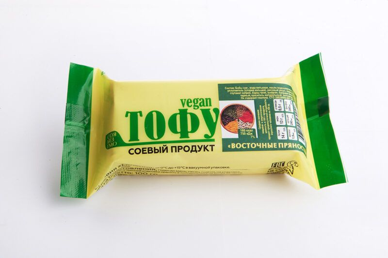 Тофу восточные пряности натуральный ЭкоСояПро, 10 штук по 100 грамм  #1