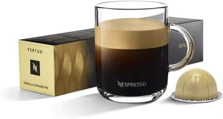 Кофе Nespresso Vertuo VANILLA CUSTARD PIE Barista Creations в капсулах, объем 230 мл, упаковка 10 капсул #1