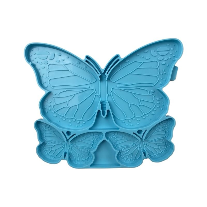 Силиконовый молд для эпоксидной смолы - Бабочки, 20,5x16,5см  #1