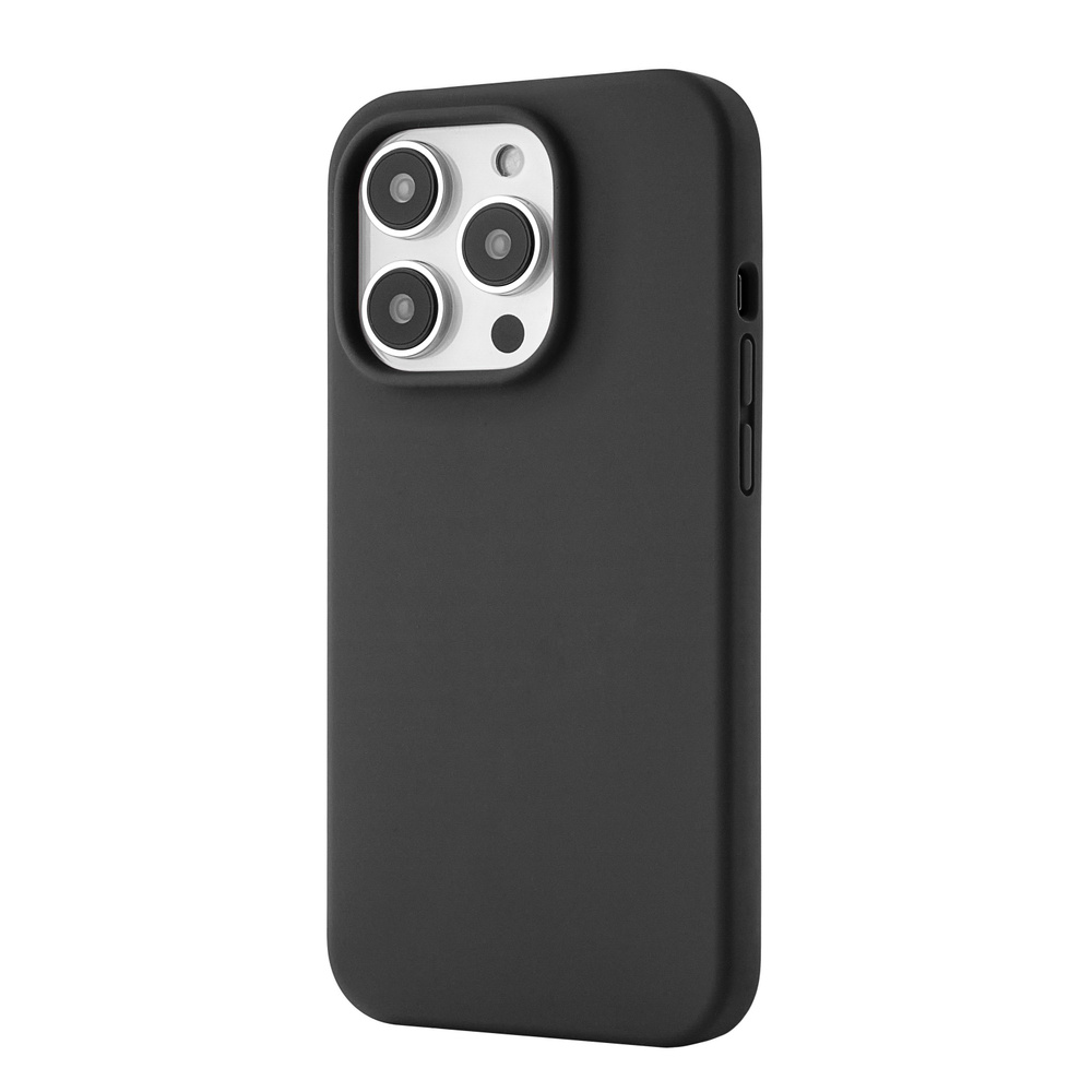 Чехол защитный uBear Touch Case для iPhone 14 Pro, силикон, софт-тач,  чёрный - купить с доставкой по выгодным ценам в интернет-магазине OZON  (715801681)