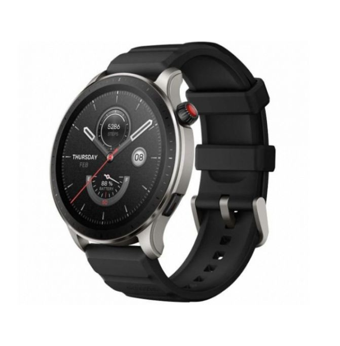 Умные часы Amazfit A2166 GTR 4 / смарт-часы / smart watch / на подарок / черные /часы наручные мужские #1