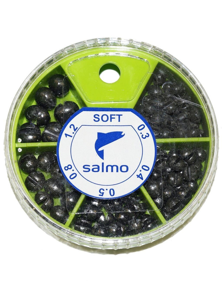 Набор грузил SALMO Дробь soft 60г 1006-001 #1