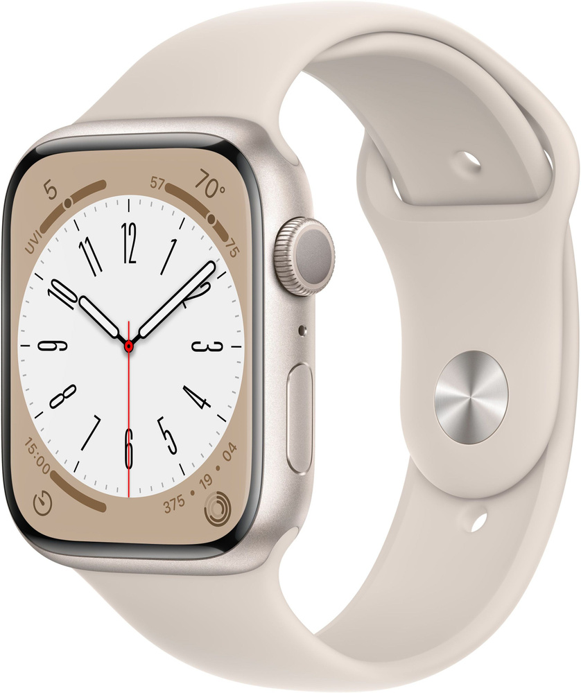 Смарт-часы Apple Watch Series 8 GPS 41mm, сияющая звезда, с ремешком M/L  #1