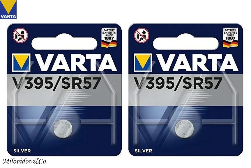 Батарейка Varta 395 (SR927SW, SR927, SR57) 2 шт #1