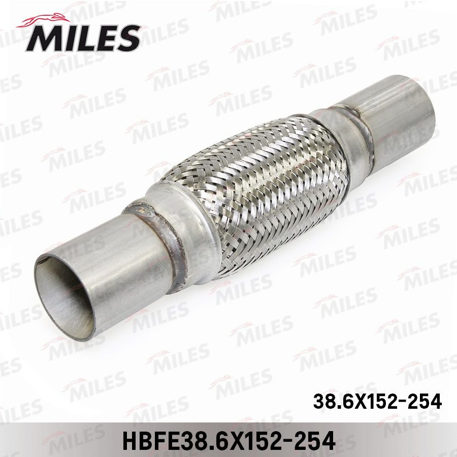 MILES Патрубок охлаждения, арт. HBFE38.6X152-254 #1