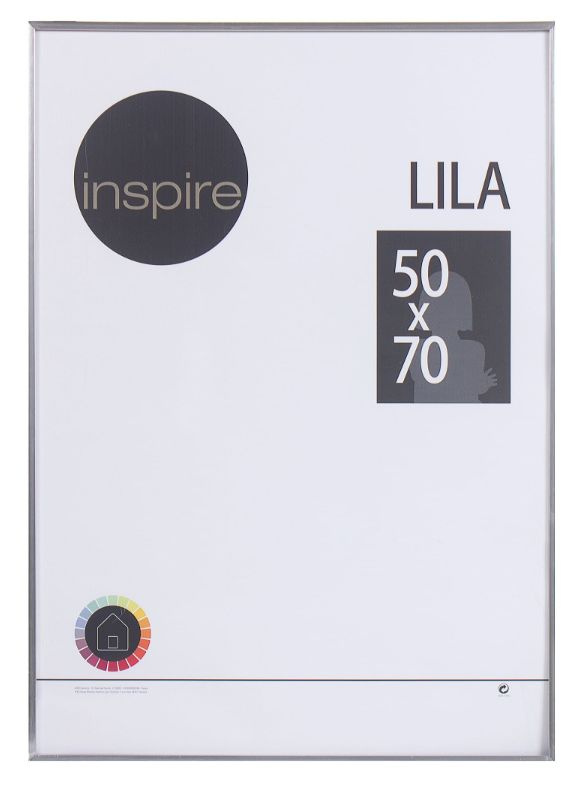 Рамка Inspire Lila 50х70 см цвет серебро #1