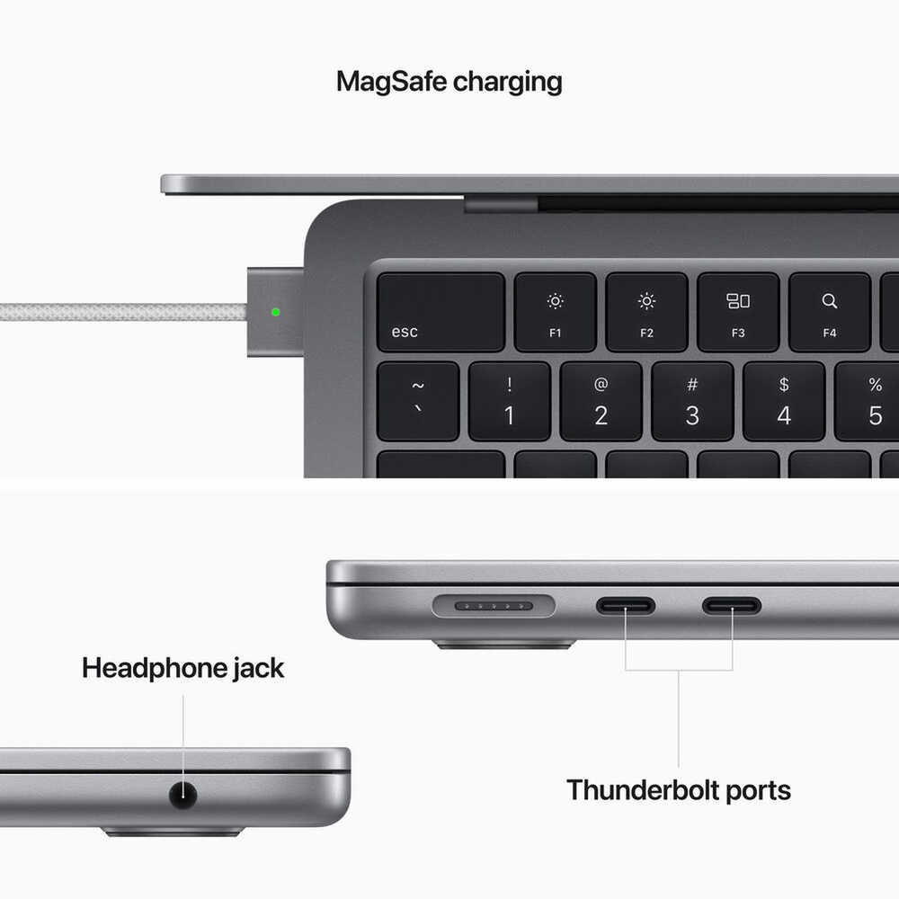 Apple MacBook Ноутбук, RAM 8 ГБ, (2003006524110,194253080411), серый #1