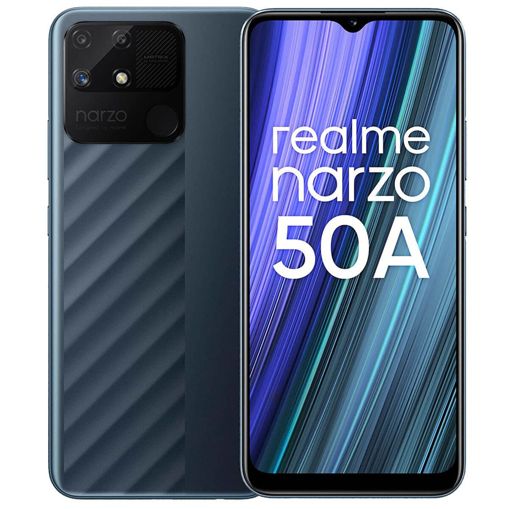 realme Смартфон Narzo 50A 4/64 ГБ, зеленый #1