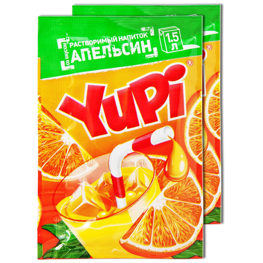 Растворимый напиток YUPI (Юпи) Апельсин, 2 шт. #1
