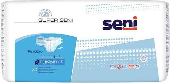 Seni / Сени Classic Super Подгузники для взрослых дышащие одноразовые для средней степени недержания #1