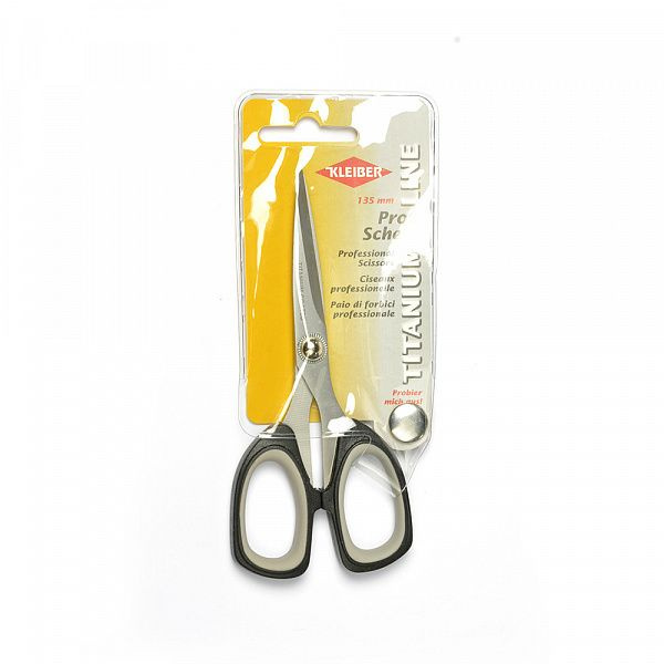 Ножницы для шитья профессиональные Kleiber Титаниум, 13.5см, цв.серый/черный, арт.921-38  #1